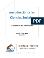 Introducción A Las Ciencias Sociales: Cuadernillo de Actividades