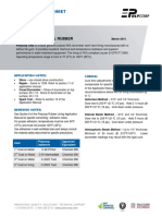 Semi-Hard Natural Rubber: Technical Data Sheet