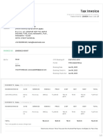 Tax Invoice: Treebo Trend Hotel Tulip