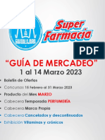 Guía de Mercadeo 01 Al 14 Marzo