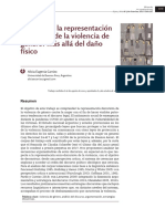 Análisis de La Representación Discursiva de La Violencia de Género: Más Allá Del Daño Físico - Alicia Eugenia Carrizo