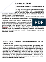 Semana 8 Filosofia - Ciencia y Sus Problemas