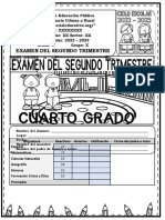 Examen Del Segundo Trimestre