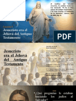 05 Jesucristo Era El Jehová Del Antiguo Testamento