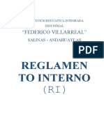 Reglamento Interno Villarreal