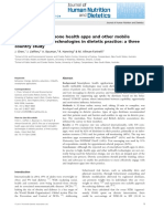 The Use of Smartphone Health Apps and Other Mobile Health (Mhealth) Technologies in Dietetic Practice - A Three Country Study