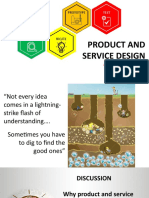 Lecture 4. Product and Service Design