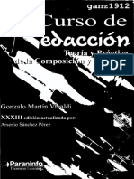 Vivaldi, Gonzalo M. - Curso de Redacción (Ocr) - Por Ganz1912