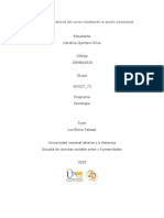 Tarea 1 - Pre-Saberes Del Curso Resaltando La Acción Psicosocial.