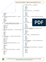 1340 - Prepositions After Verbs Intermediate Upper Intermediate Test 4