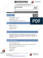 Certificado de Inexistencia de Restos Arqueológicos