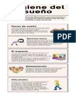 Higiene Del Sueño Infografía para Familias