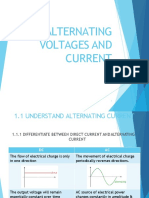 TOPIC 1 - Alternating Current 