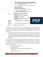 Informe #001 Comision de Reconocimiento de Deuda