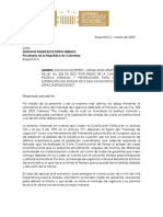 Piden A Petro Retirar Mensaje de Urgencia A Proyecto de Política Criminal