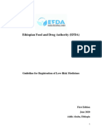 Guideline For Registration of Low Risk Medicines