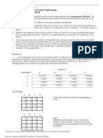 LESSON 4 Assignment Method