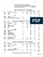 Análisis de Precios Unitarios de Subpartidas: Página