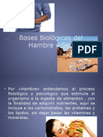 Bases Biológicas Del Hambre y Sed