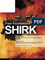 Four Foundations of Shirk