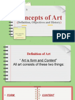 Concepts of Art