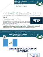 GUÍA 14 - Esquema de Vacunación de Guatemala