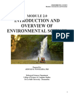 Module 2 - Overview and Intro 2 Env Sci