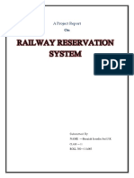 Railway Reservation Project