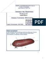 Chapitre 4 Analyse Contrainte-Déformation