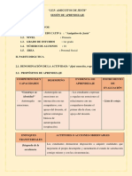 Sesión Primer Grado - Bienvenida