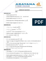 TS - SR - Maths Iia - Imp Questions-2023