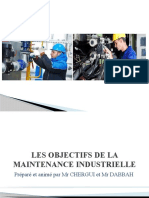 Les Objectifs de La Maintenance Industrielle