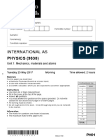 2017 June - Unit 1 Exam