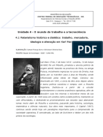 Apostila Unidade 4 Apostila Marx 4.1 Conceitos Fundamentais para o Trabalho Bibliografia