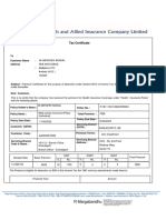 80D Tax Certificate