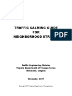 Traffic Calming Guide For Neighborhood Streets