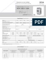 DCM 100S 3-100A: Molded Case Circuit Breakers (MCCB)