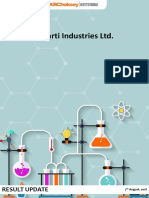 Aarti Industries - 1QFY19 RU - KR Choksey