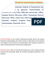 Unit 5 Nanomaterials and Its Characterization Techniques