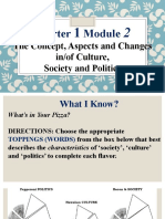 UCSP.Q1Module 2.concept Aspects and Changes in Culture