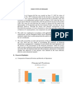 Agusan Del Sur Executive Summary 2018