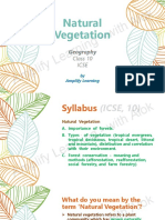 Natural Vegetation Lesson