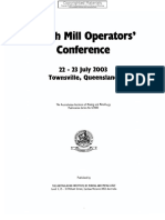 Eighth Mill Operators' Conference Proceedings 2003 - Evolution and Survival in The Minerals Industry (PDFDrive)