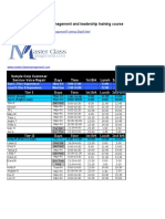 Example - Schedule - 24-7 Coverage