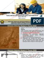 Materi 2 Dasar Pengelolaan Keselamatan Dan Kesehatan Kerja Pertambangan 2 Maret 2021