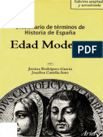 Rodriguez Justina Y Castillo Josefina - Diccionario de Terminos de Historia de España