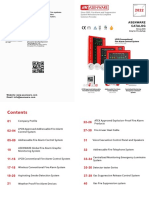 Brosur ASENWARE Fire Alarm System Fire Suppression and Fighting System Catalogue Feb 2022 Compressed