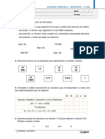 Matemática - 3º Ano