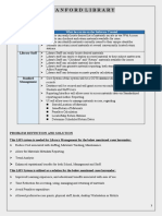 Stanford Solution Library Management