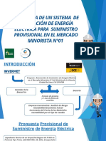 Propuesta de Implementación de Un Sistema de Generación de Suministro de Energía Eléctrica Provisional para El Mercado Minorista N°1 - La Victoria